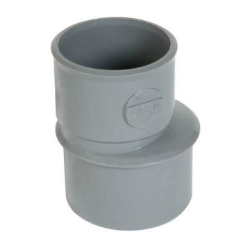 PVC SANITAIR VERLOOPSTUK ABS 50/40MM 