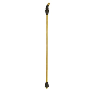 SPUITLANS, GEBOGEN  50 CM - MESSING (2 PER OVERDOOS)