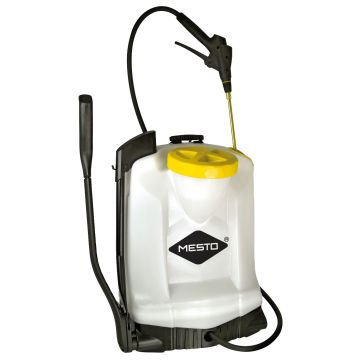RUGSPROEIER RS 125  MAX. 12 L - 6 BAR - KUNSTSTOF (2 PER OVERDOOS)