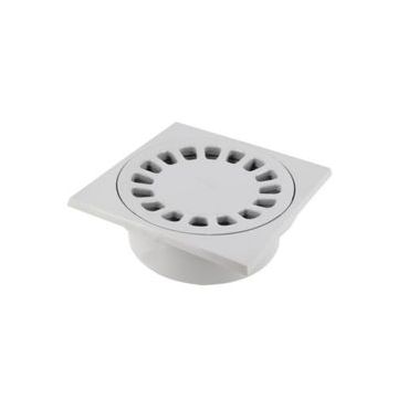 PVC KLOKROOSTER LICHTGRIJS 300X300MM 