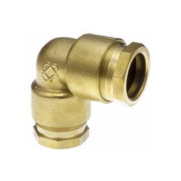 MESSING BOCHT 2XLDPE NORMAAL 4/4'' 
