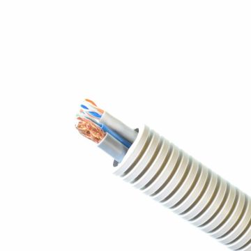 PREFLEX UTP CAT6 + COAX TELENET-VOO IND 20MM