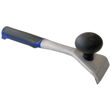 HANDSCHRAPER MET RECHT LEMMET + BOL 60 MM (6 PER OVERDOOS)