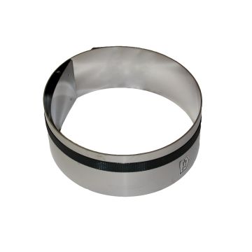 BEHANGERSLAT INOX 6 CM X 3 M - INOX (20 PER OVERDOOS)