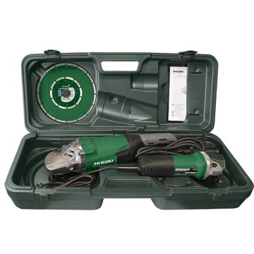HAAKSE SLIJPMACHINESET G13SR4 230V - 730 W - 125MM + G23SW2 230V - 2.200 W - 230MM INCL. DIAMANTBLADEN IN KUNSTSTOF KOFFER G23SW2CPZ
