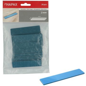 HAPAX PLATTE WIGGEN Ø2X22,00X95 /20ST