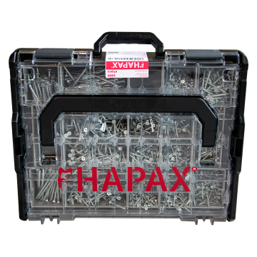 ASSORTIMENT HAPAX 2400PCS EN L-BOX