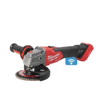 M18 FUEL™ ONE-KEY™ 125 MM HAAKSE SLIJPER MET SCHUIFSCHAKELAAR EN REM M18 ONEFSAG125XB-0X 