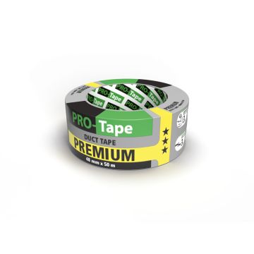 DUCT TAPE - PREMIUM - GRIJS - 48MM X 50M  (EX ST 4471101) (36 PER OVERDOOS)
