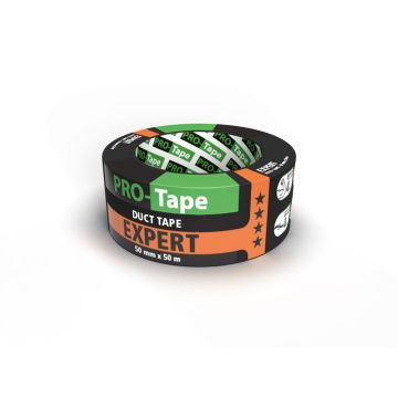 DUCT TAPE - EXPERT - ZWART - 50MM X 50M (EX ST 4471900) (24 PER OVERDOOS)