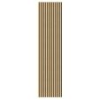TERRAX WANDPANEEL AKOESTISCH INTERIEUR OAK 60X2.1X240CM