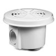 HAYWARD BONDE DE FOND ABS 50/63 X1 1/2""COL. FEMELLE X FILETAGE FEMELLE BLANC