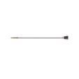 VLAKSTRAAL SPROEIER M20028 MET LANS 500 MM INOX + STEEKNIPPEL D12 12435-M20028