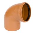 PVC RIOOLBOCHT 160MM 45° 