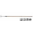 TRADITIONAL HAK TRAPEZIUM MET PUNT 14CM M/ST 1,5M