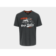 ROLLIN TEE-SHIRT MANCHES COURTES HEATHER GRIS FONCÉ S