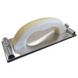 HANDSCHUURDER VOOR SCHUURGAAS 85 X 235 MM - ALU BASIS (10 PER OVERDOOS)
