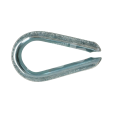 DRAADKOUS DIN 65457 VOOR KABEL Ø4,00 ZN