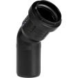 PP MASTER3PLUS BOCHT ZWART M/S 40MM 45°