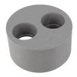 PVC SANITAIR VERLOOPSTUK ABS 110/2X40MM 