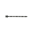 VORSTPANNAGEL PK 4X45 ZWART GEFOSF.