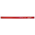 SCHRIJNWERKERSPOTLOOD "TYPE 119", OVALE VORM, ROOD GELAKT - 30 CM - PER 100 STUKS (2 PER OVERDOOS)