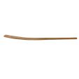 SCHOPSTEEL GEBOGEN - HARDHOUT B-KWALITEIT - 130 CM (12 PER OVERDOOS)