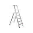 TRAPLADDER INDUSTRIËLE ALUMINIUM SPARTA 5 TREDEN MET BEUGEL
