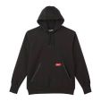 WORK HOODIE ZWART M - 1 STUK WHB-M 