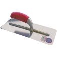 PLAKSPAAN 305 X 120 X 0,7 MM MET GEBOGEN VLAK EN AFGERONDE HOEKEN - INOX (10 PER OVERDOOS)