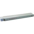 PLOOIMETER HOUT PRO 2 M X 16 MM GEEL/WIT - TYPE 250 PLUS (10 PER OVERDOOS)