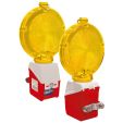 KNIPPERLICHT Ø 180 MM - 1000 LED - GEEL (10 PER OVERDOOS)