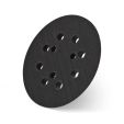 SCHUURZOOL D.125 MM MET 8 GATEN VELCRO