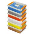 UITVULPLAATJES 54 X 46 X 1 MM - PER 800 ST - BLAUW (2 PER OVERDOOS)