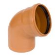 PVC RIOOLBOCHT 110MM 67°