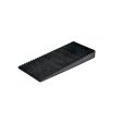 TEGELSPIEËN 63,5 X 30 MM - PVC ZWART (30 PER OVERDOOS)