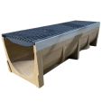 AFVOERGEUL + GY ROOSTER BASE 300 H295 C250