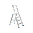 TRAPLADDER INDUSTRIËLE ALUMINIUM SPARTA 4 TREDEN MET BEUGEL