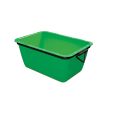 MORTELBAK 200 L - GROEN - RECHTHOEKIG (5 PER OVERDOOS)