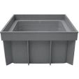VERHOOG ANTI-CHOC 400X400MM