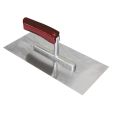 PLAKSPAAN 280 X 130 X 0,7 MM MET GEBOGEN HOUTEN HANDGREEP - STAAL (10 PER OVERDOOS)