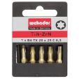 SET VAN 5 BITS "TOP FIVE" - ZRN-TORSION - TX 20 - 25 MM - PRIJS PER SET (5 PER OVERDOOS)
