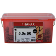 HAPAX hardhoutschr. 5x60 A2 (set)/emmer