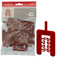 HAPAX UITVULPLAATJES Ø3X40,00X55 /20ST
