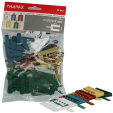 HAPAX UITVULPLAATJES Ø1-2-3-4-5MM/50ST
